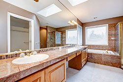 Custom Large Bathroom Vanity Granite - Ohio Granite Quartz Countertops Ohio